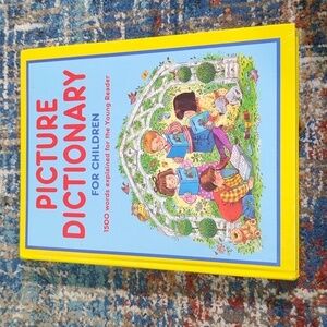 🐢Vintage  Picture Dictionary for Children Hardback Book - Used (1994)